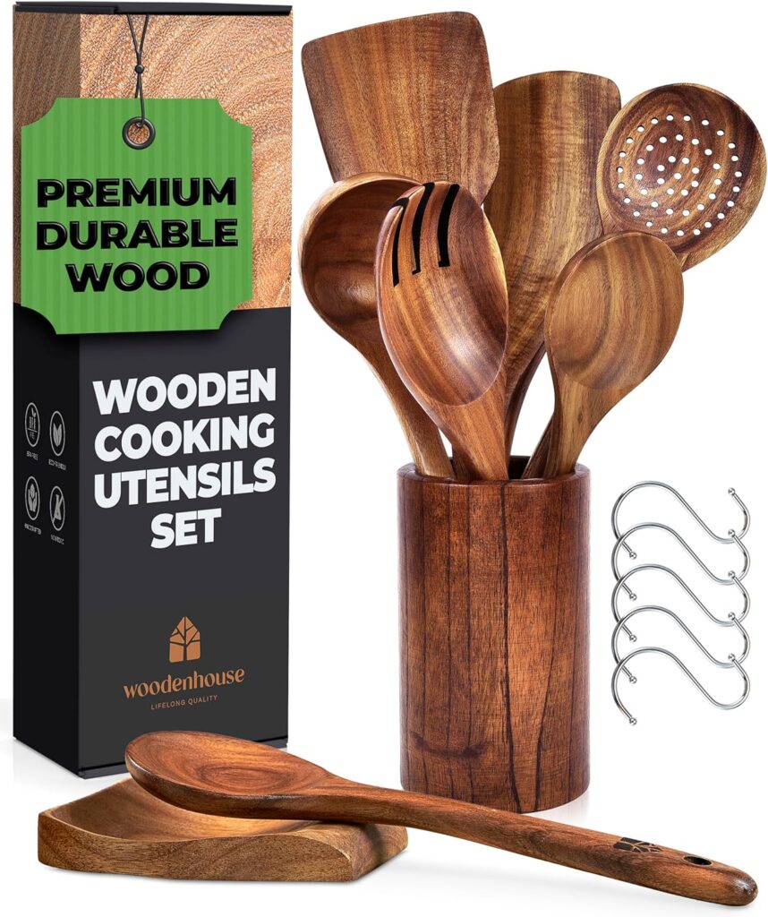 wooden cooking utensils
