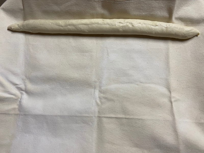 Long Ferment Sourdough Baguettes Recipe Final shaping Step 5