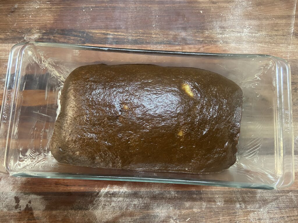 Easy laminated chocolate sourdough bread - READY TO BAKE
