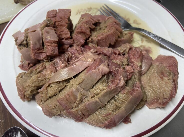 Beef tongue